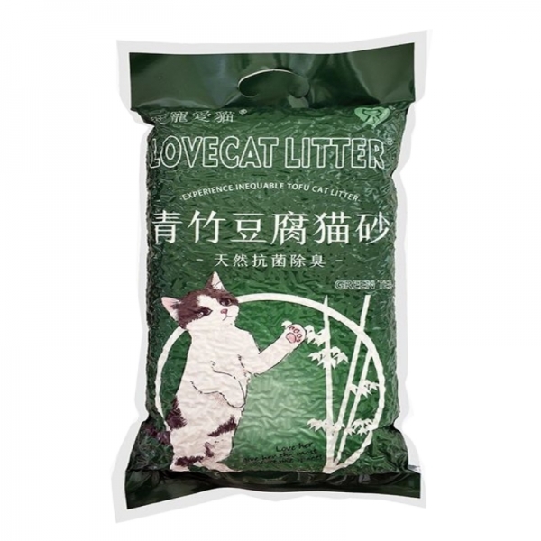 LOVECAT 青竹豆腐砂-綠茶