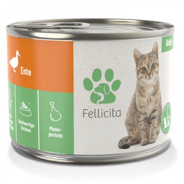 Fellicita 菲利希塔 滿滿系列無穀主食罐-鴨肉 200g