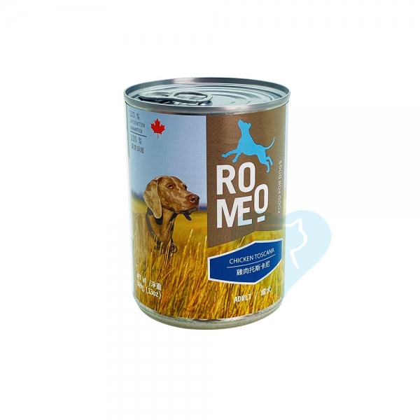 加拿大ROMEO無穀犬罐-雞肉托斯卡尼 369g