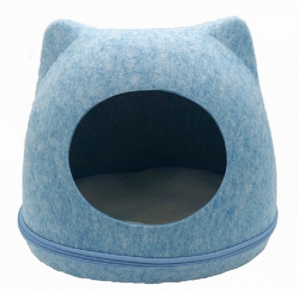 造型寵物貓窩(藍色)